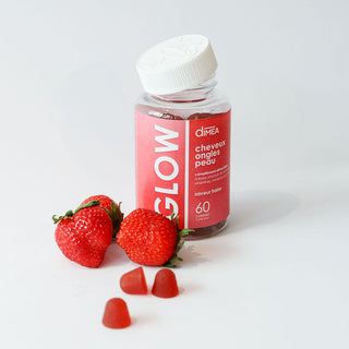 GLOW - Cheveux, ongles & peau - 30 jours (60 gummies)