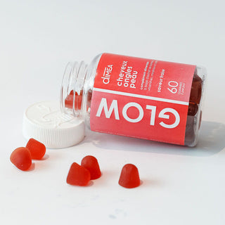GLOW - Cheveux, ongles & peau - 30 jours (60 gummies)